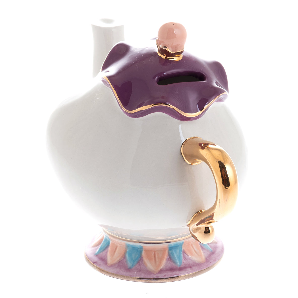 Disney Mrs Potts Teapot Money Box Suzies Gift Corner