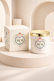 Mum Folk Heart Tuilip Candle