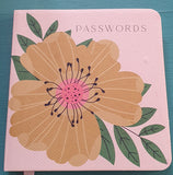 Belly Button Yellow Rose Password Book