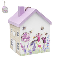 Wooden Lavender & Bee Doorstop