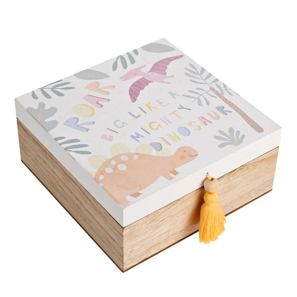 Petit Cheri Dinosaur Roar Keepsake Box