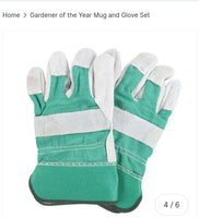 Gardener Of The Year Mug & Glove Set