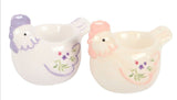 Set of 2 Hen Shaped Egg Cups
