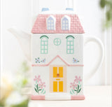 Pastel House Teapot