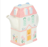 Pastel House Teapot