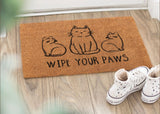 Wipe Your Paws Doormat