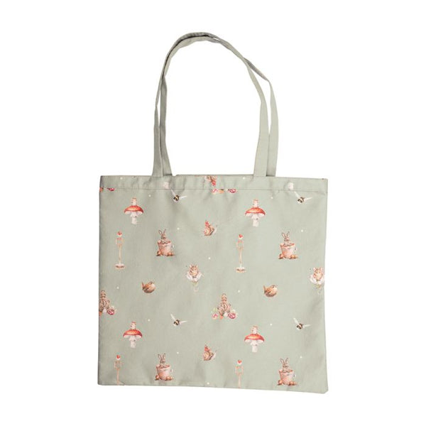 Wrendale Designs Garden Friends Foldable Rabbit Shopping Bag