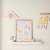 Petit Cheri Dinosaur Names Plaque