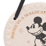 Disney Mickey Mouse Ceramic Home Plaque