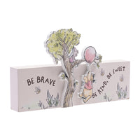 Disney Winnie The Pooh Be Brave Plaque