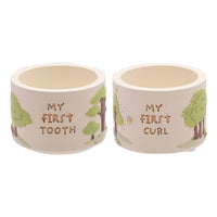 Disney Winnie The Pooh Tooth & Curl Trinket Box Set