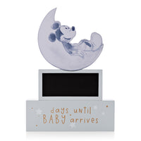 Disney MIckey & MInnie  Baby Countdown to Arrival Plaque