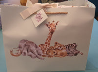 Wrendale Designs Little Savannah Baby Blanket - Comes with Free Gift bag