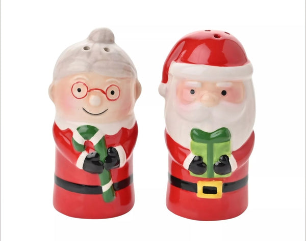 Christmas Salt & Pepper Shakers - Available Santa & Gingerbread Christmas 2025