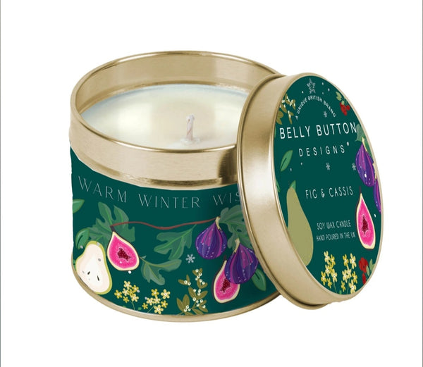 Fig & Pear Tinned Candles.