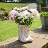 Country Living Ceramic Welly Vases