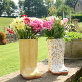 Country Living Ceramic Welly Vases