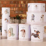 Wrendale Designs A Dog's Life , Tea Coffee & Sugar Tins