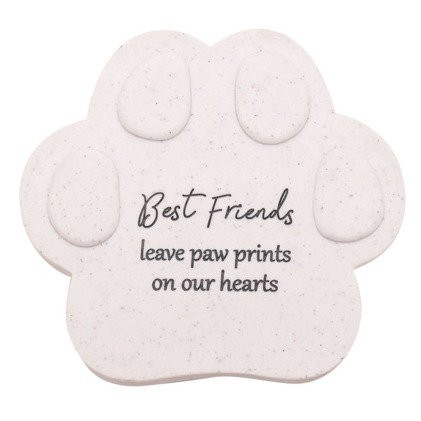 Thoughts Of You - Pet Memorial Paw Plaque Large