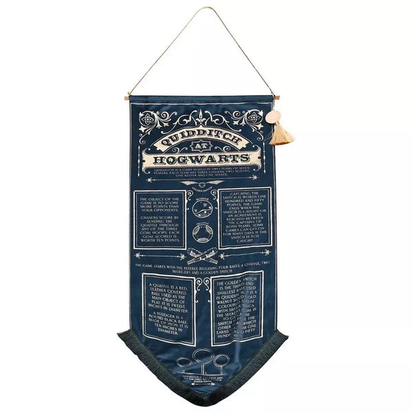 Warner Bros Harry Potter Alumni Quidditch Hanging Banner