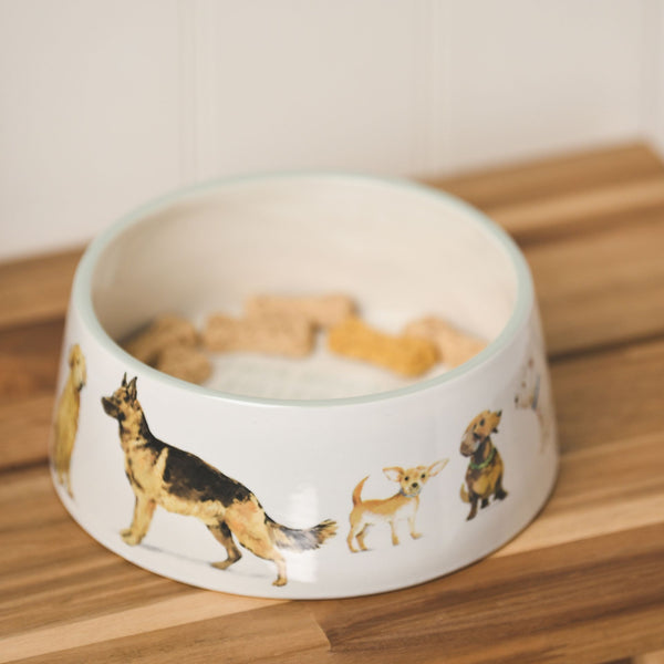 Ceramic Dog Bowl 19cm