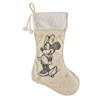 Disney Mickey Mouse & Minnie Mouse Christmas Stocking 20"