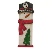 Christmas Decorations - Santa & Snowman Available