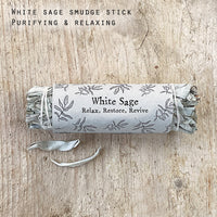 East Of India - Natural White Sage Smudge  Bunde