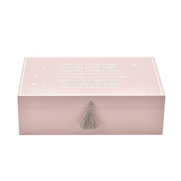 Bambino Wooden Keepsake Box - Available in Pink & Blue