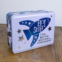 Brightside Boy's Stuff Tin With Rocket