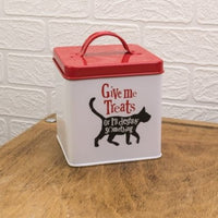 Cat Treat Tin