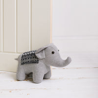 Herringbone Doorstops -  Elephant & Giraffe