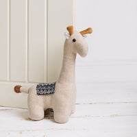 Herringbone Doorstops -  Elephant & Giraffe