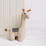 Herringbone Doorstops -  Elephant & Giraffe