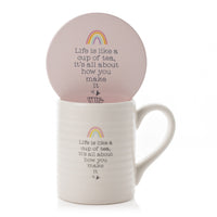 Love Life Mugs & Coaster Sets