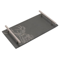 Meg Hawkins Slate Trays with Handles - 30cm x 15cm