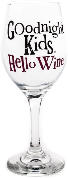 Brightside Mums Wine Glass