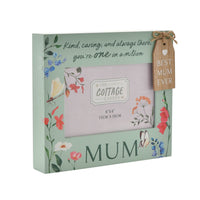 The Cottage Garden Mum Block Frame