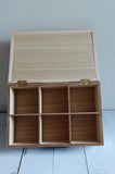 Wooden Beach Tea Box